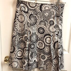 “Fit & Flare” Mandala Print Cotton Skirt size 18/20
